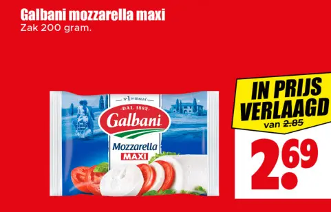 Aanbieding: Mozzarella MAXI