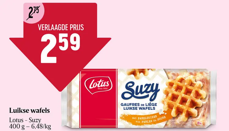 Aanbieding: Suzy | Luikse wafels