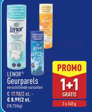 Promotie: Geurparels