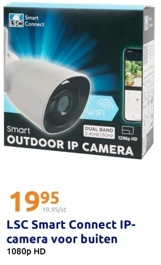 Promotie: LSC Smart Connect IP-camera voor buiten