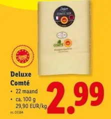 Promotie: Deluxe comté