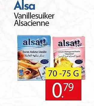 Aanbieding: Vanillesuiker Alsacienne