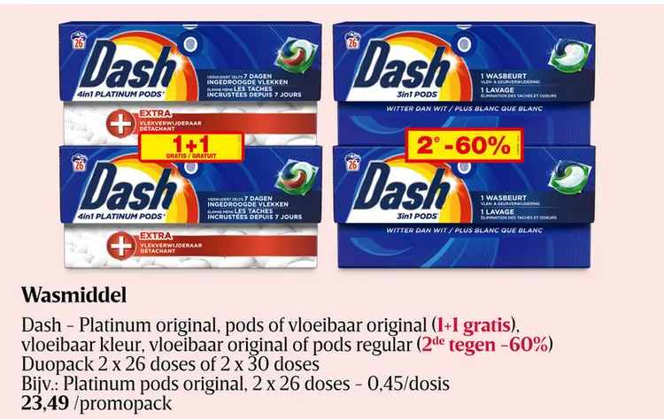 Aanbieding: Wasmiddel