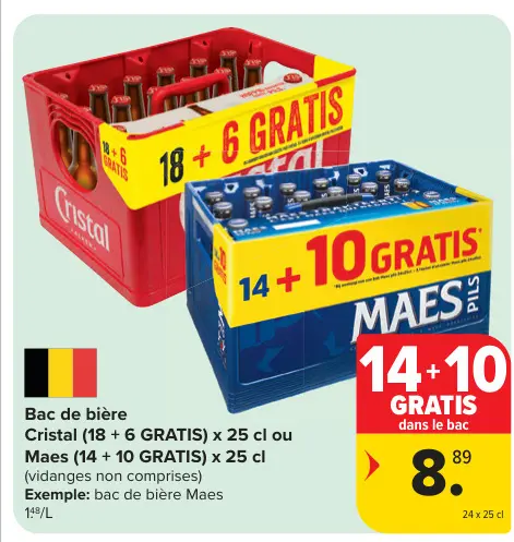 Offre: Bac de bière