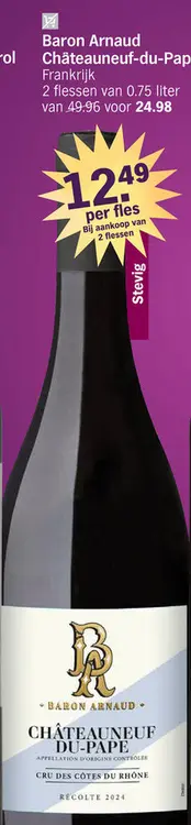 Promotie: Baron Arnaud Châteauneuf-du-Pape