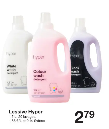 Offre: Lessive Hyper