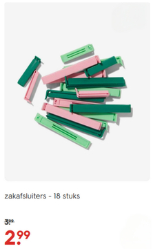 Aanbieding: zakafsluiters