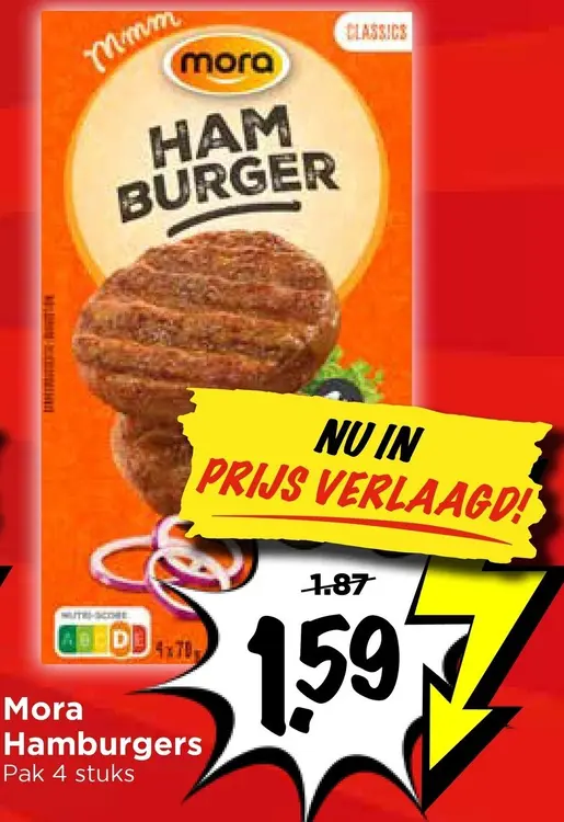 Aanbieding: Hamburgers