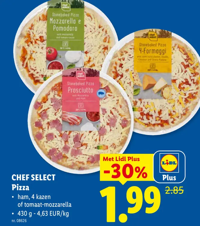 Promotie: Pizza