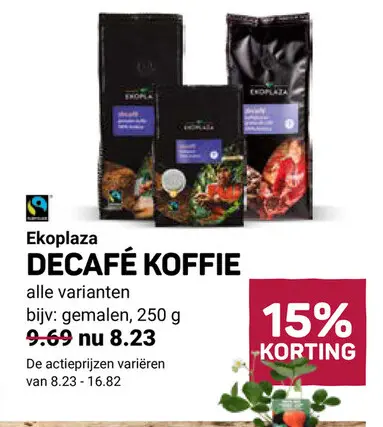 Aanbieding: Decafé koffie