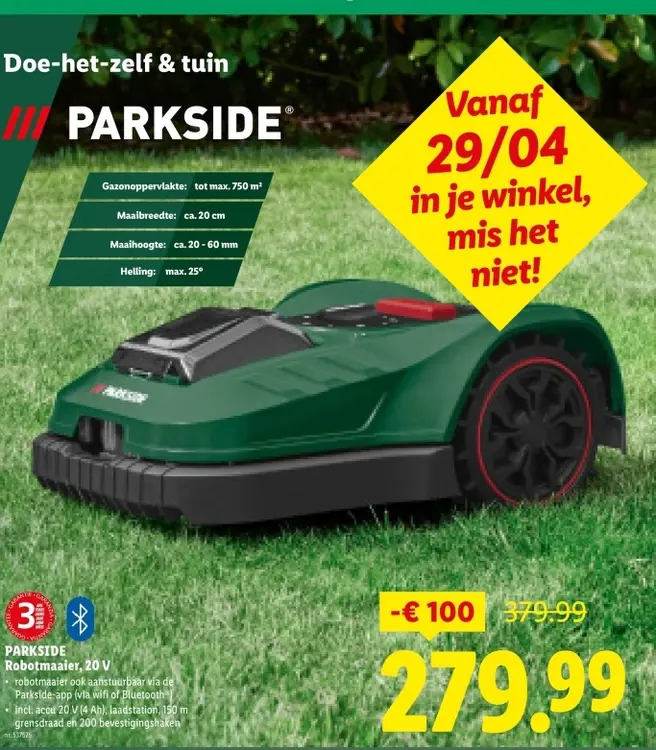 Promotie: Robotmaaier