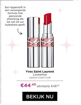 Aanbieding: Yves Saint Laurent Loveshine Lipstick Coral C