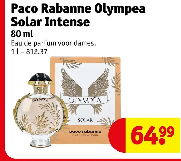 Promotie: Olympea Solar Intense