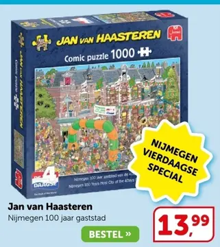 Aanbieding: Jan van Haasteren Nijmegen 100 jaar gaststad
