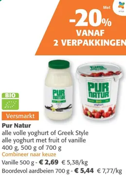 Aanbieding: Pur Natur
