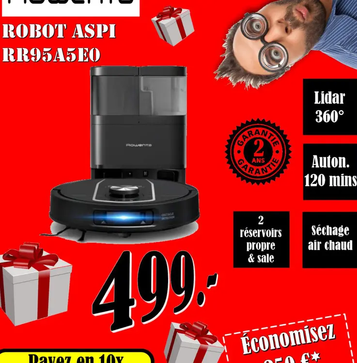 Promotie: Robot aspi rr95a5eo