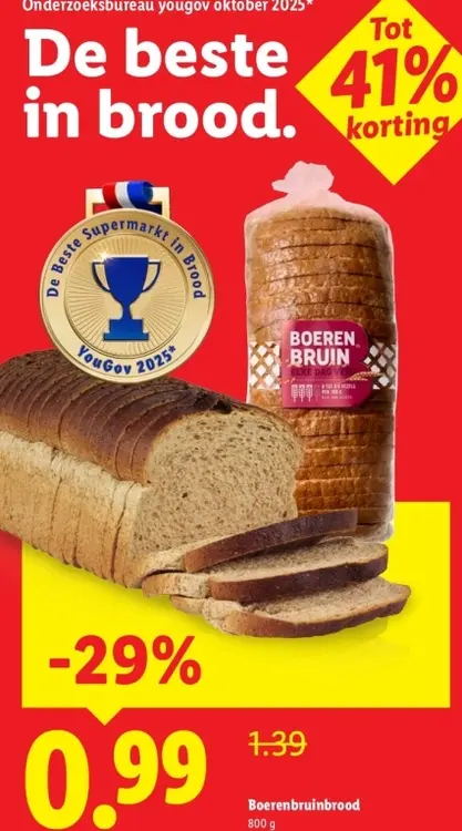 Aanbieding: Boerenbruinbrood