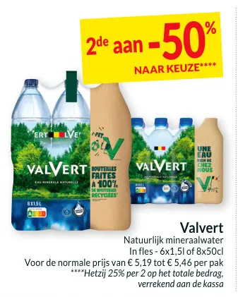 Promotie: Natuurlijk mineraalwater