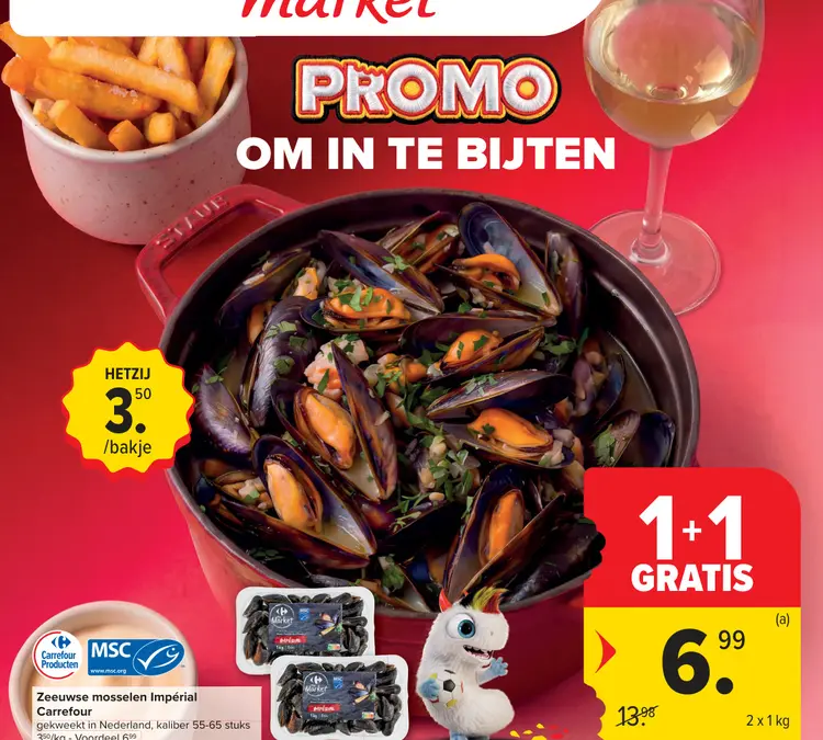 Promotie: Zeeuwse mosselen Impérial
