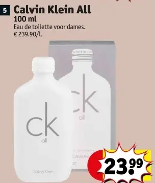 Promotie: Calvin Klein All