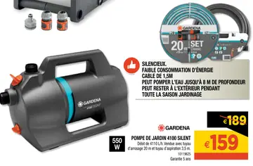 Offre: POMPE DE JARDIN 4100 SILENT