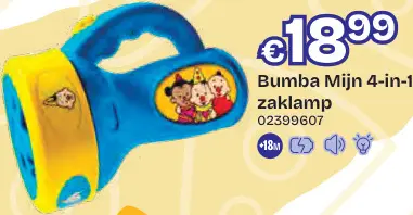Promotie: Mijn 4-in-1 zaklamp