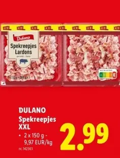 Promotie: Spekreepjes XXL