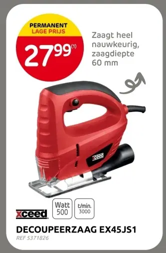 Promotie: Decoupeerzaag ex45js1