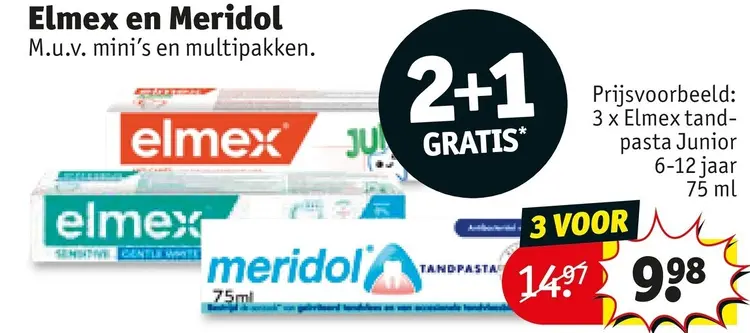 Promotie: Elmex en Meridol