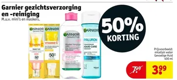 Aanbieding: Garnier gezichtsverzorging en -reiniging