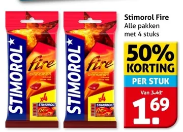 Aanbieding: Stimorol Fire
