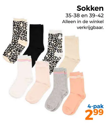 Aanbieding: Sokken