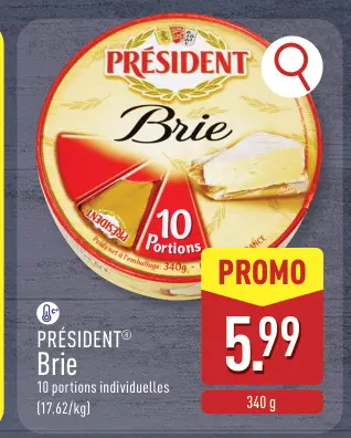 Offre: PRÉSIDENT® Brie