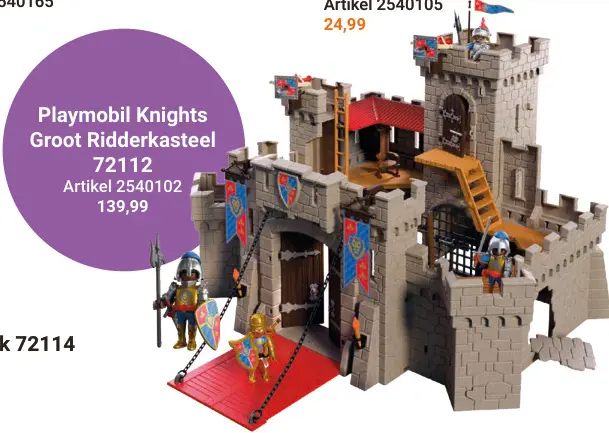 Aanbieding: Knights Groot Ridderkasteel 72112