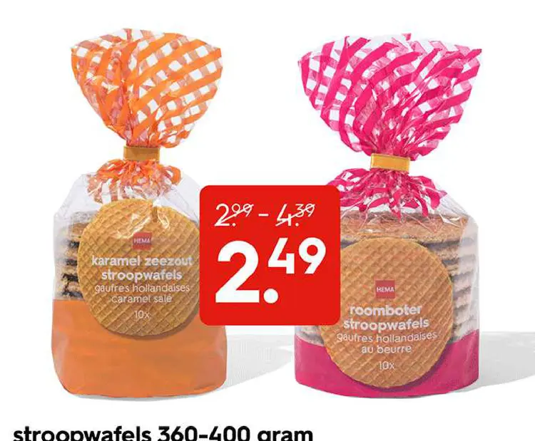 Promotie: stroopwafels
