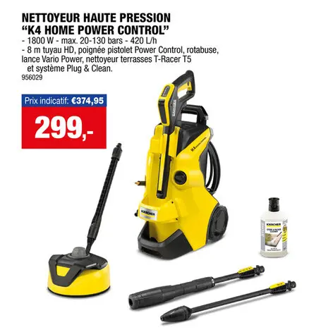 Offre: Nettoyeur haute pression "k4 home power contr