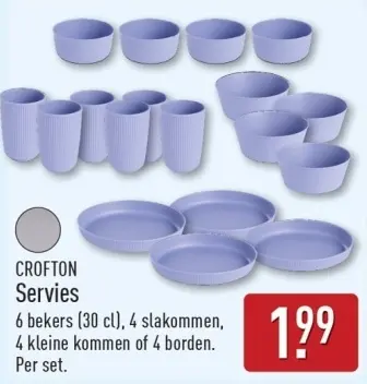 Aanbieding: Servies