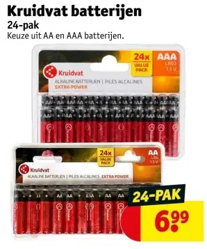 Aanbieding: Batterijen