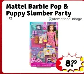Aanbieding: Barbie Pop & Puppy Slumber Party