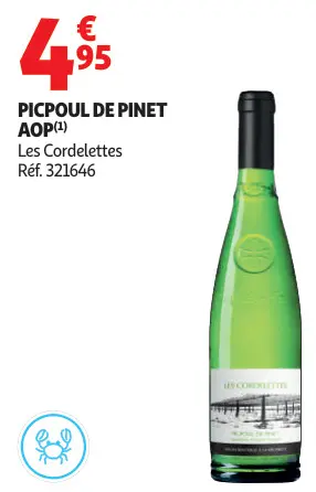 Offre: Les Cordelettes Picpoul de Pinet AOP