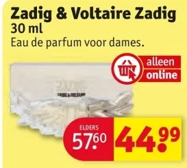 Aanbieding: Zadig & Voltaire Zadig