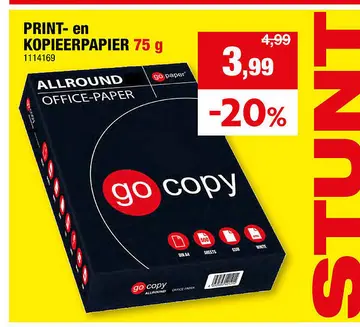 Aanbieding: PRINT- en KOPIEERPAPIER