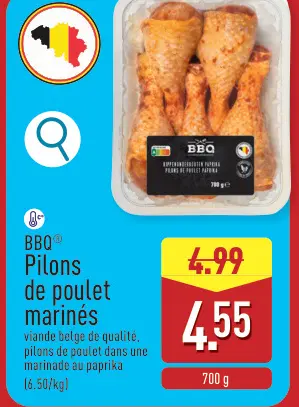 Offre: Pilons de poulet marinés