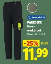 Aanbieding: Heren werkbroek