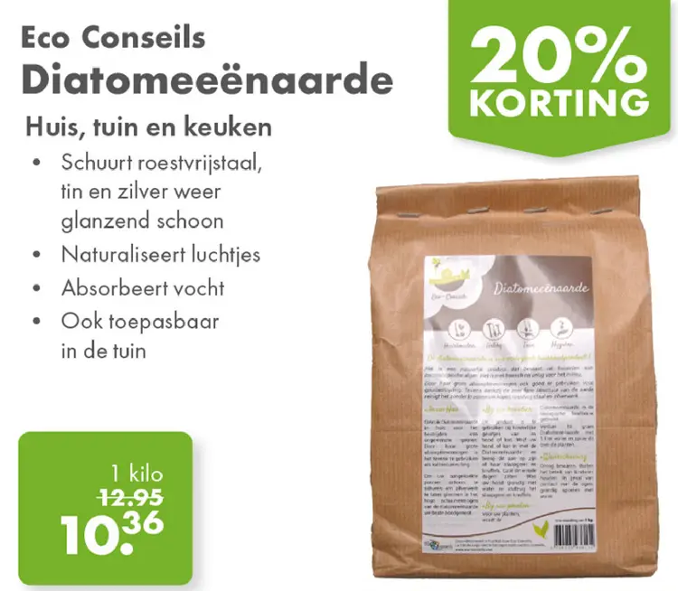 Aanbieding: Diatomeeënaarde
