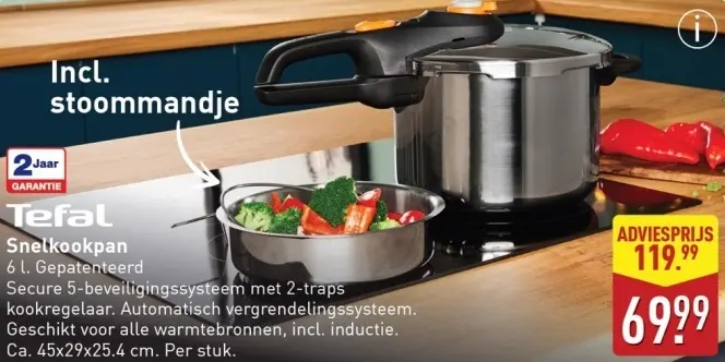 Aanbieding: Snelkookpan