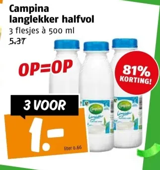 Aanbieding: Langlekker halfvol