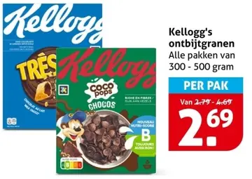Aanbieding: Kellogg's ontbijtgranen