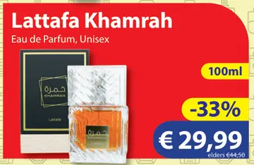 Aanbieding: Lattafa Khamrah