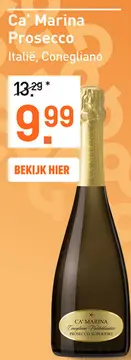 Aanbieding: Ca' Marina Prosecco 75CL Mousserend